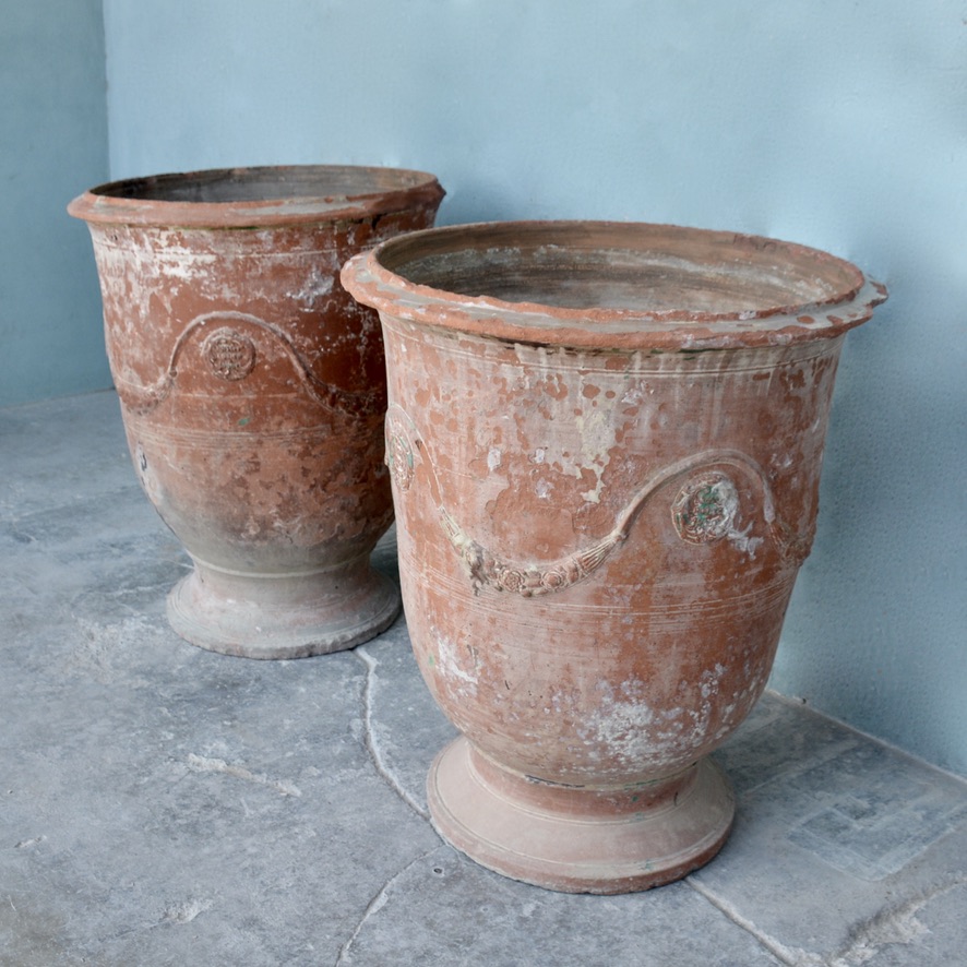 Pair of Vase d'Anduze signed by Boisset. Circa 1860 - image 2