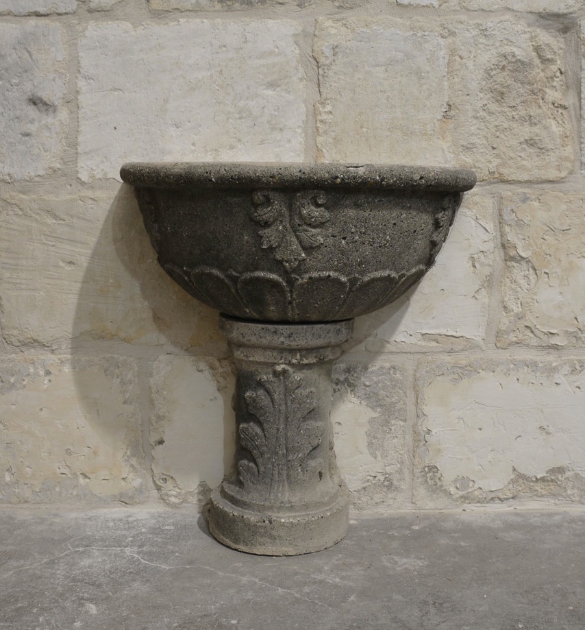 19th c. Reconstituted Stone Italian Basin - image 5