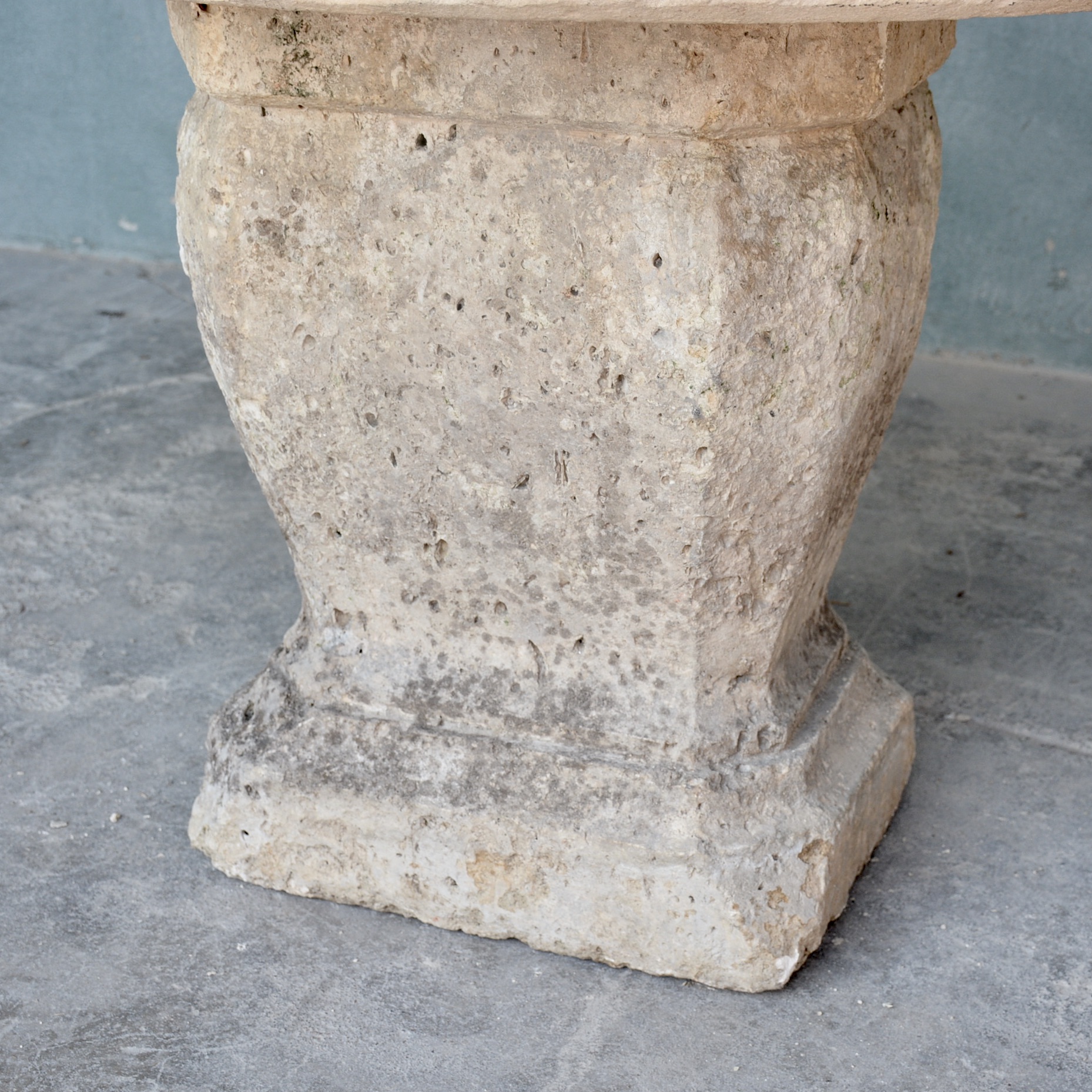18th c.  Stone Tablefrom the courtyard of a Maison de Ville in Bourdeaux, France - image 6