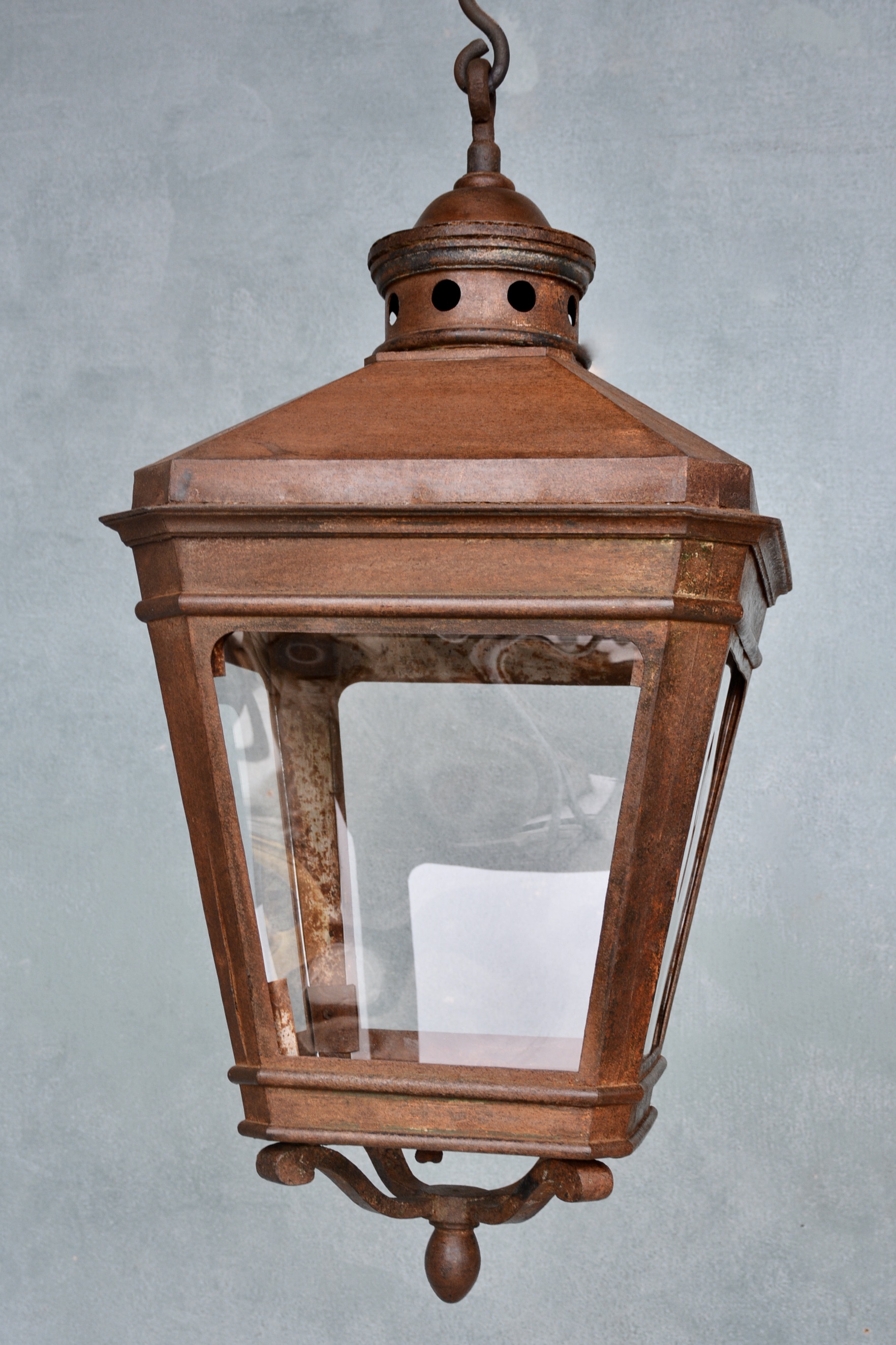 19th c. Provençal Iron Lantern