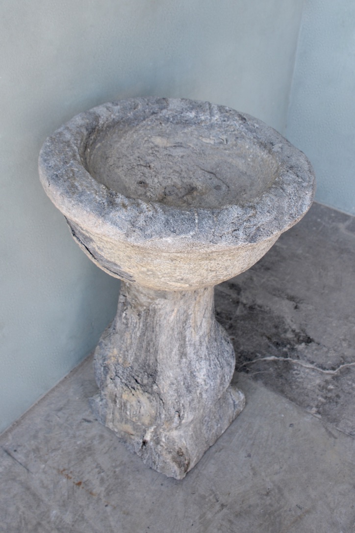 Benetier From a Chapel in Vigo di Fassa a Village in the Italian Alps Circa 1600 - image 3