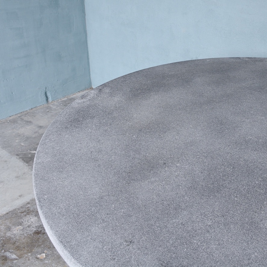 Newly Quarried | Round Belgian Blue Stone Table - image 3