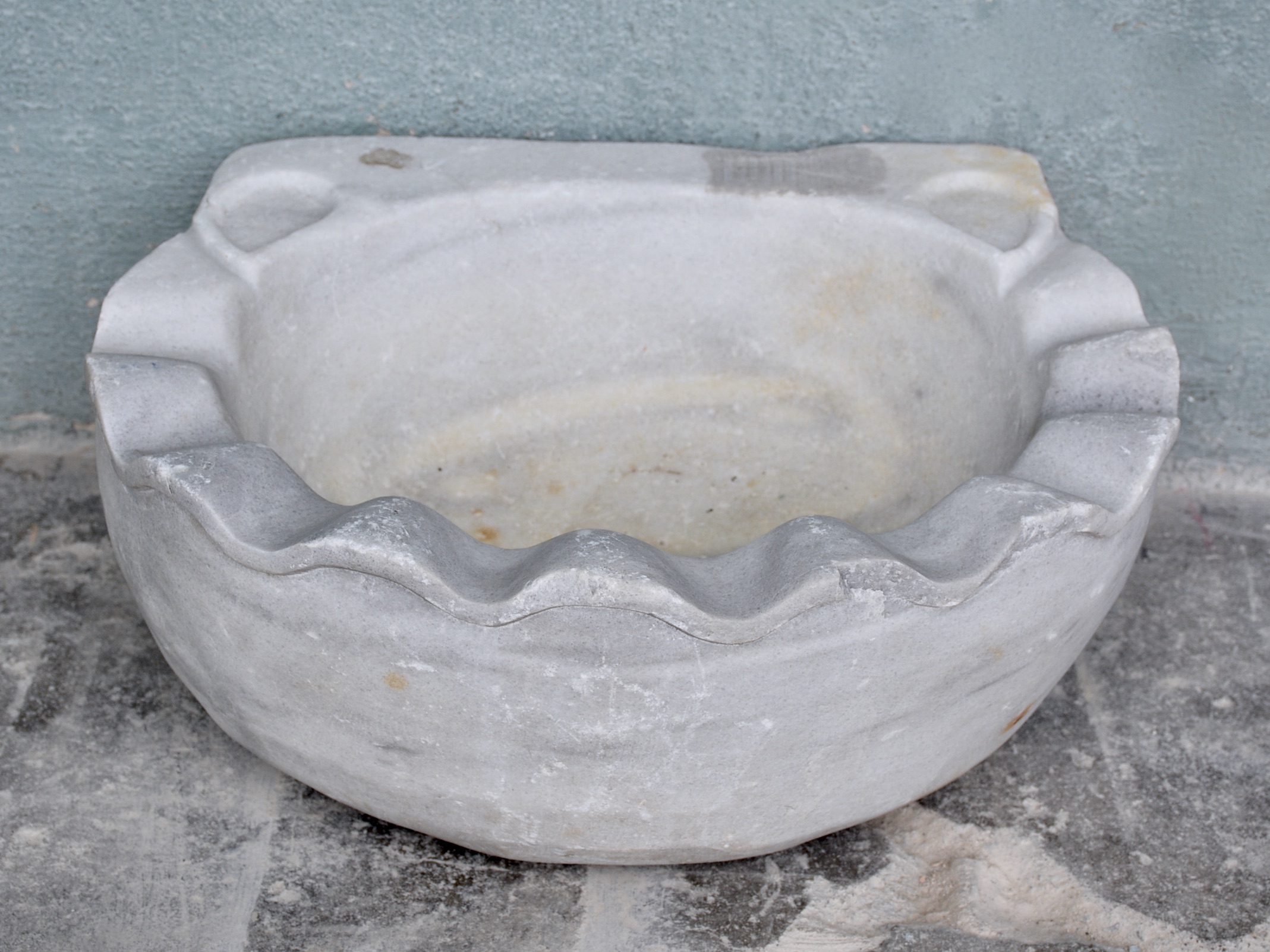 Antique White Marble Sink