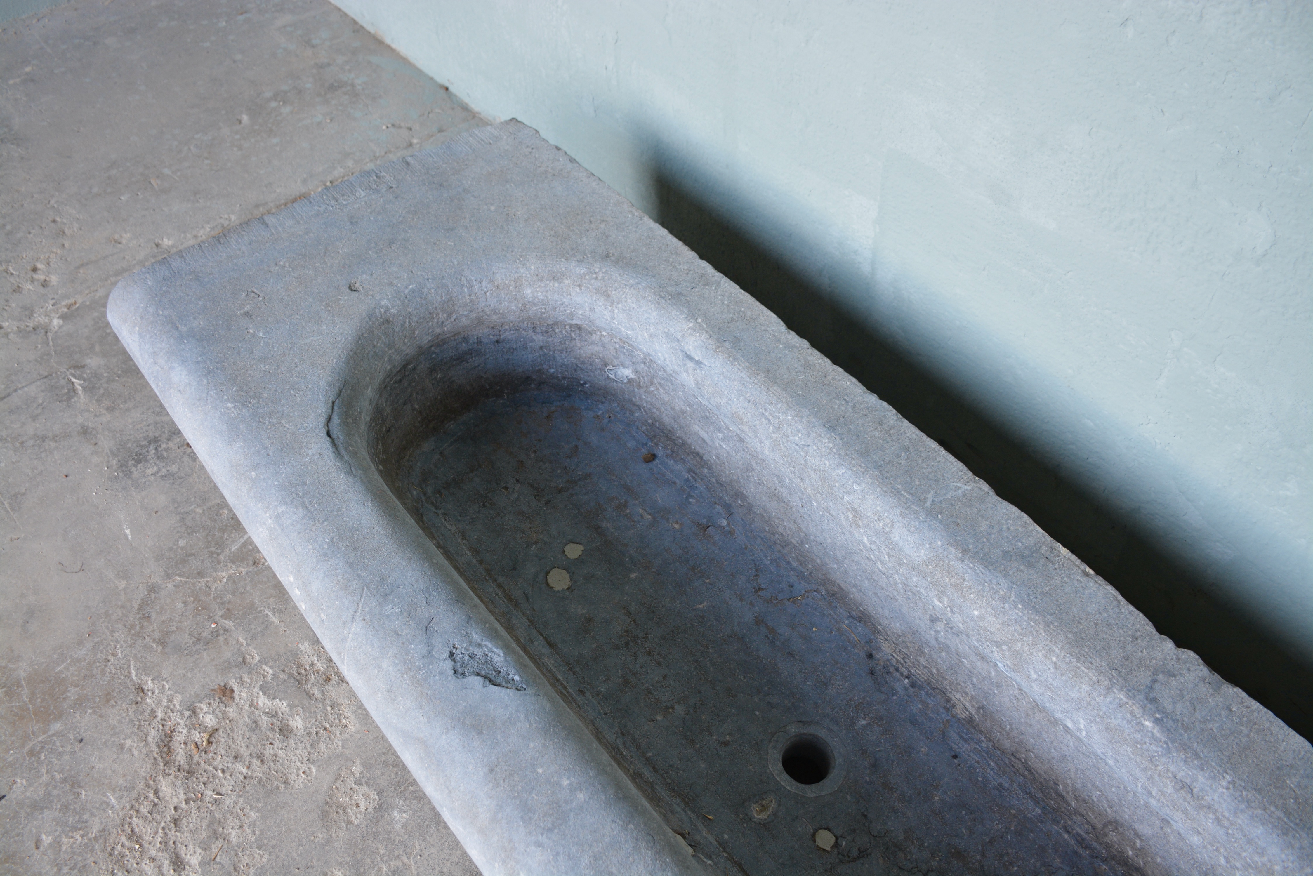 18th c Belgian bluestone horse trough from a stable near Bruges - image 6