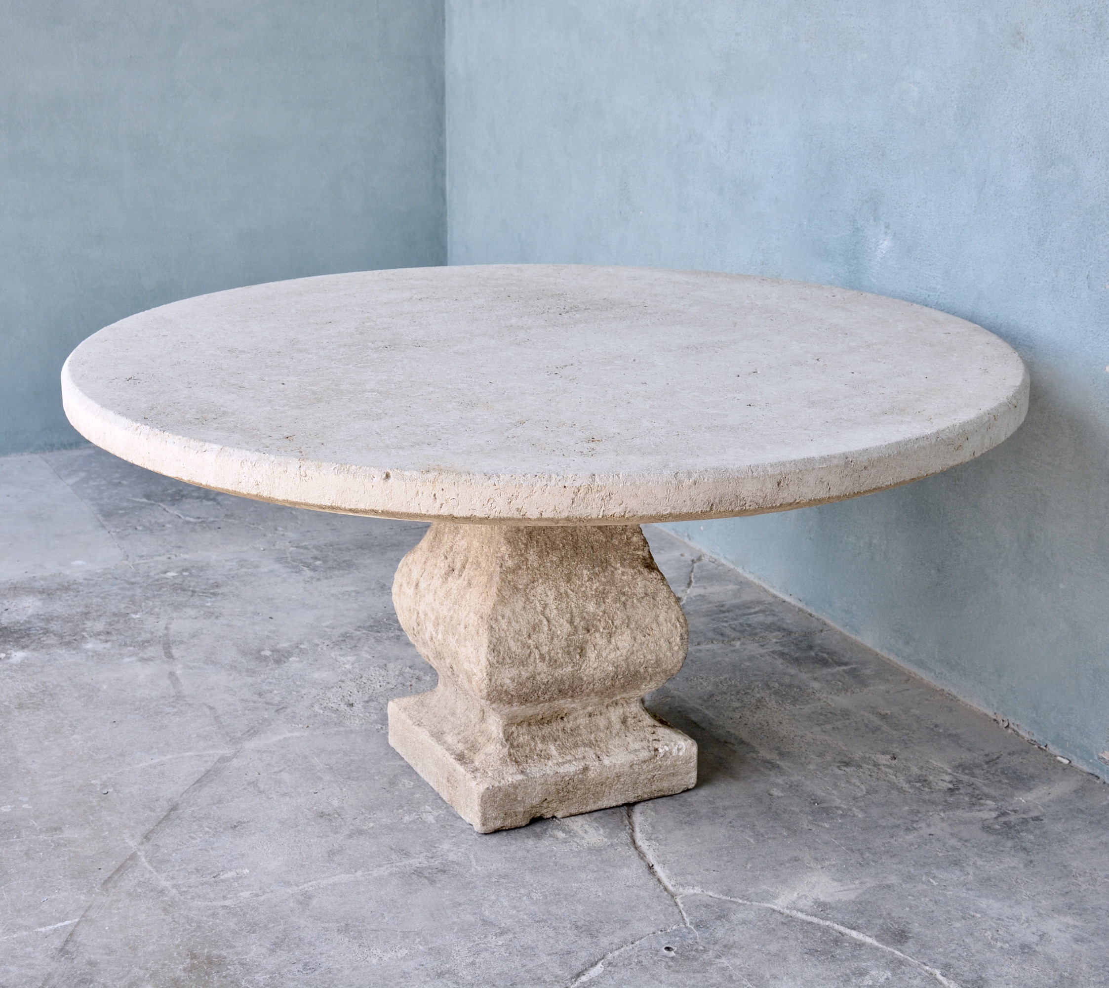 Bastide Collection | Aged Limestone Table from Provence - image 5