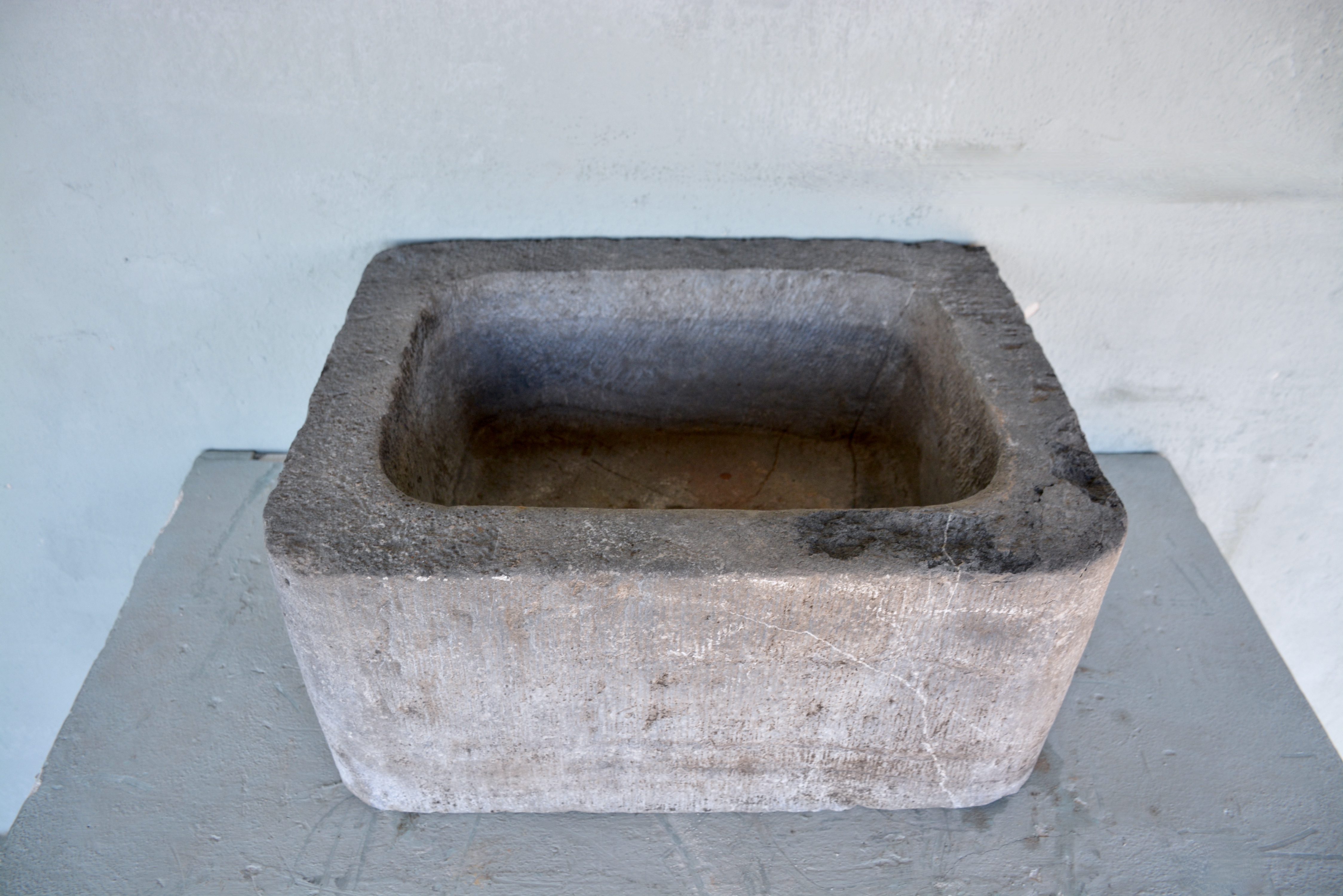 Antique Belgian Blue Stone Evier - image 2