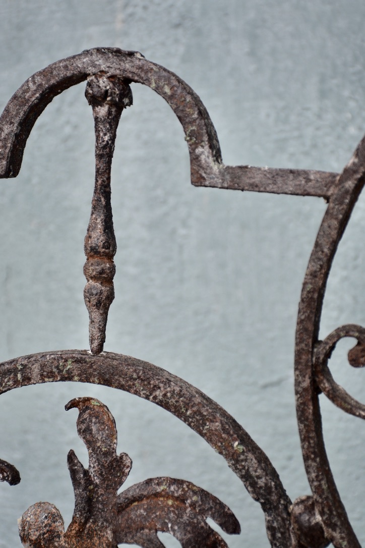 18th c. Hand Forged Iron Balcony - image 3