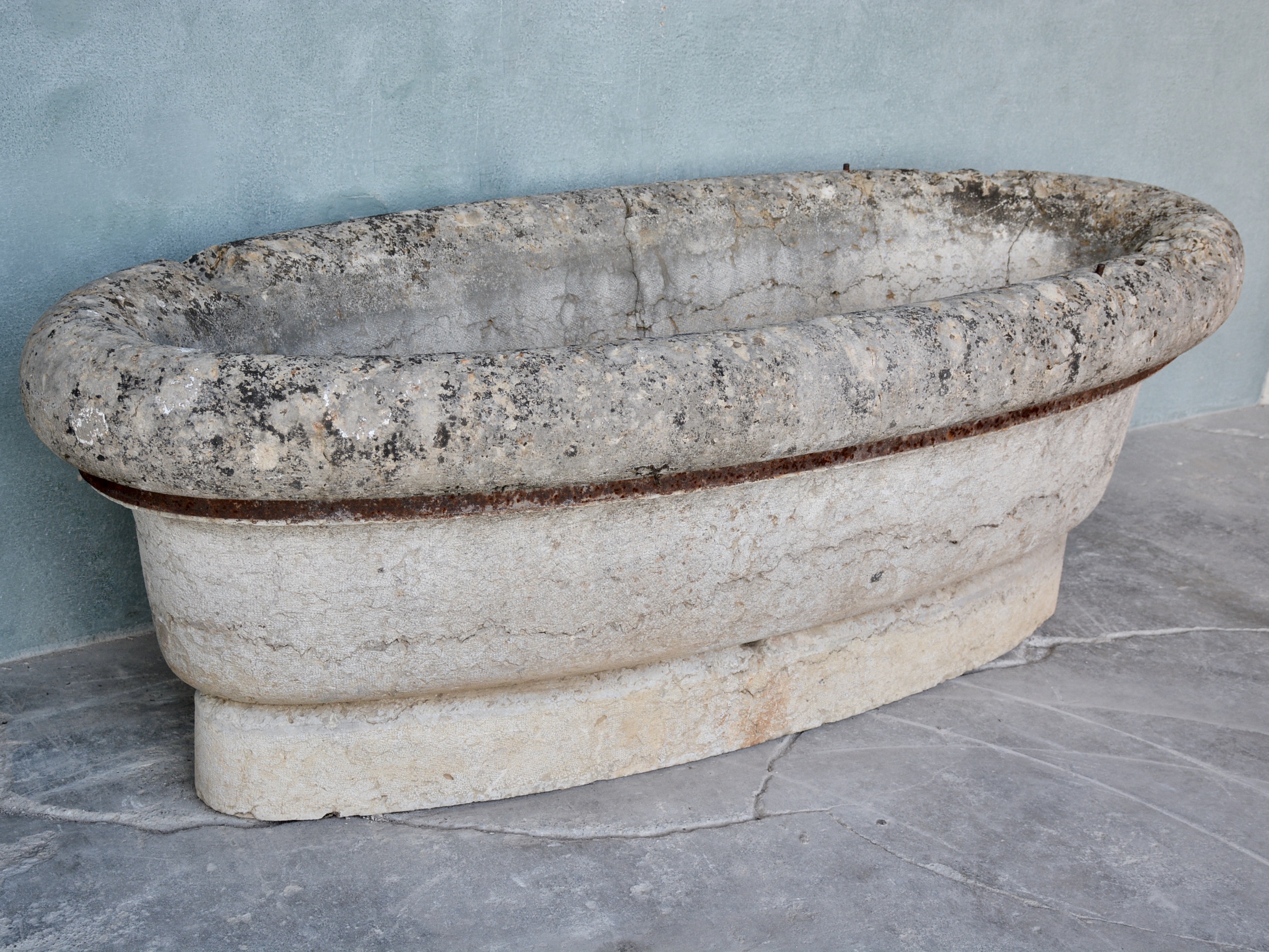 18th c. Stone Vasque from the Garden of a Property in the Vaucluse region of France - image 3