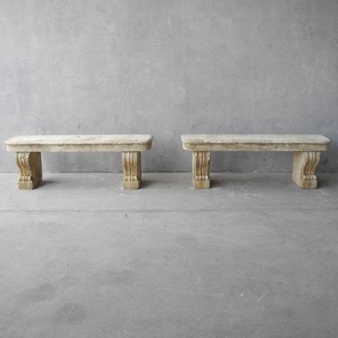 Newly Quarried | Aged Provencal, Limestone Bench
