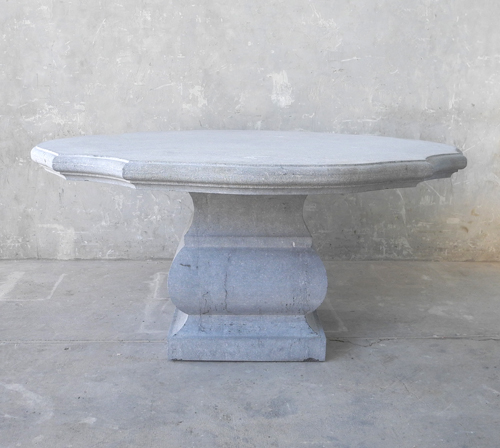 Bastide Collection | Belgian Blue Stone Table | Circular Style 2 - image 6