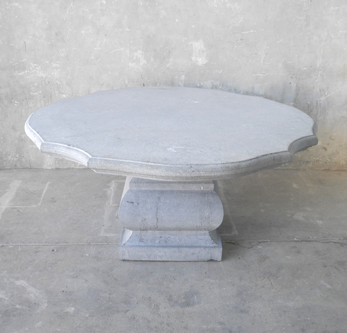 Bastide Collection | Belgian Blue Stone Table | Circular Style 2 - image 7