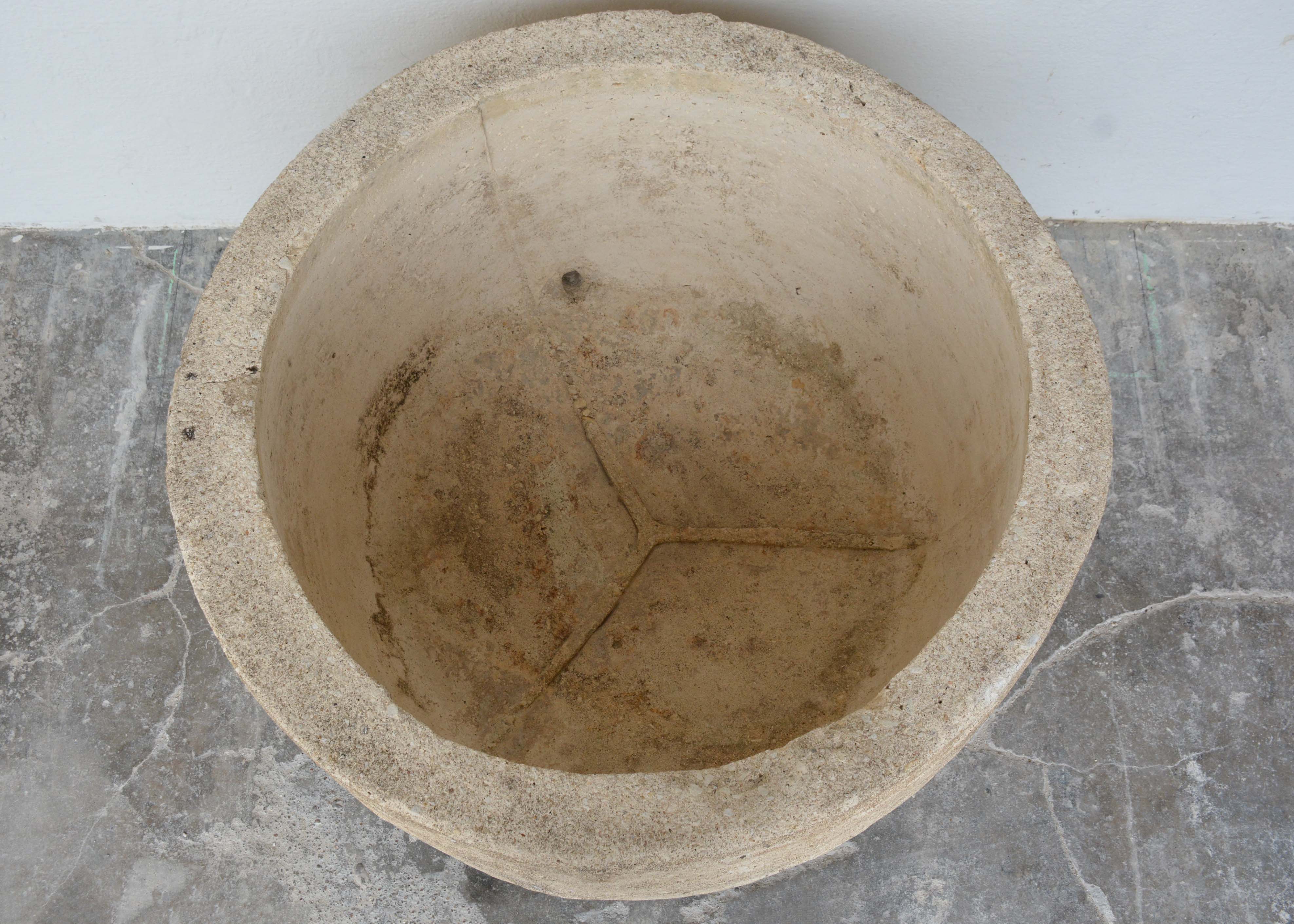 Antique Cement Ponne from the Dorgogne Region of France - image 3