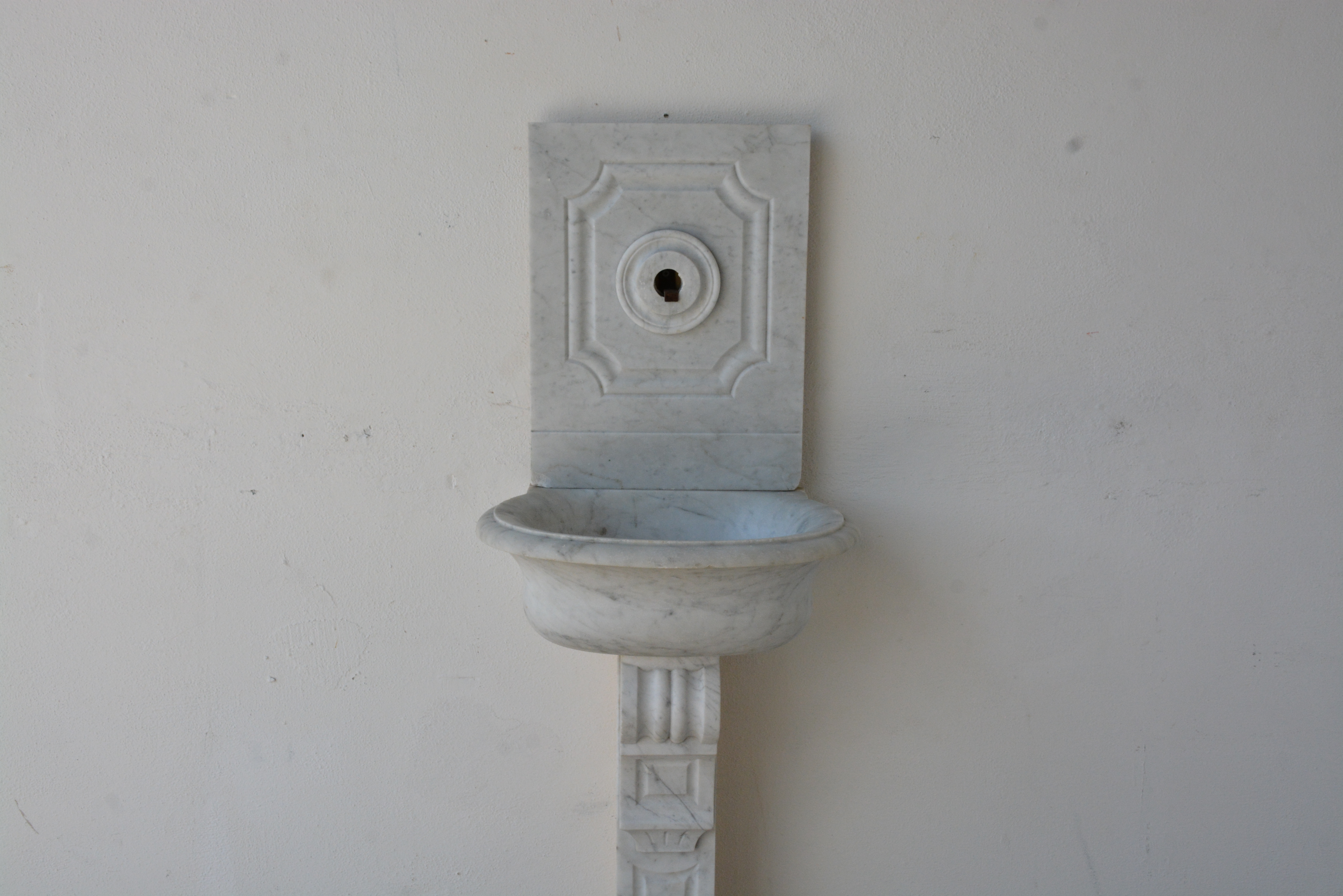 Antique Pedestal Wall Fountain from a courtyard in Charleville-Mezieres, a town in the Ground Est region of France - image 2