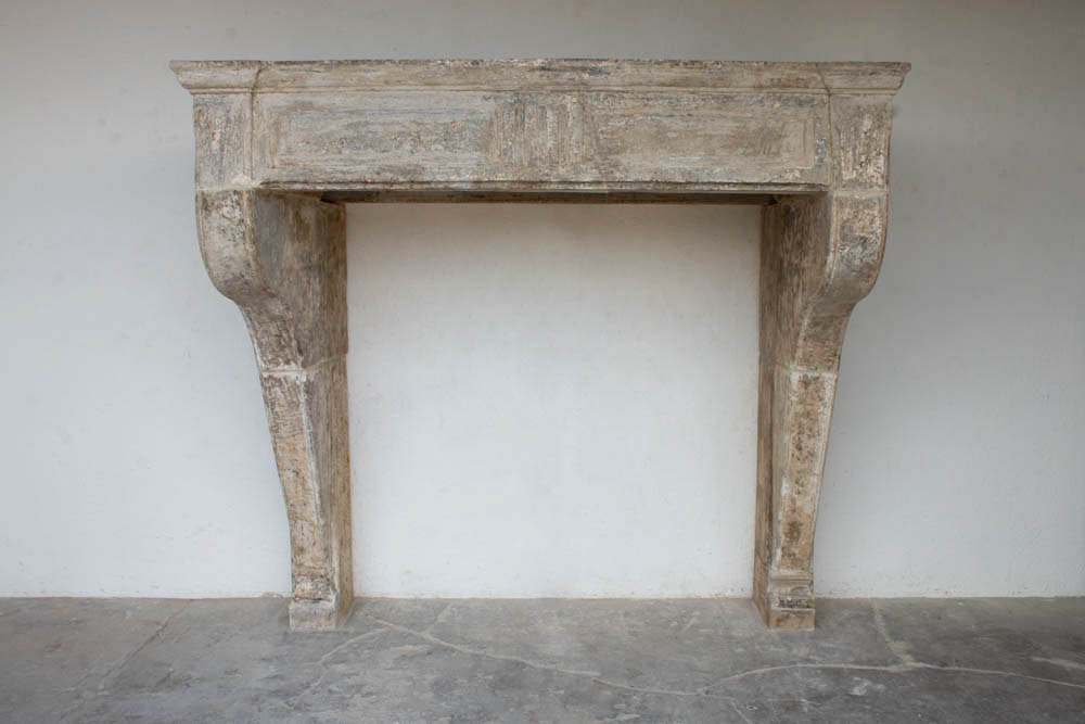 18th c. Mantel from a Countryside Property in the Dordogne Region of France