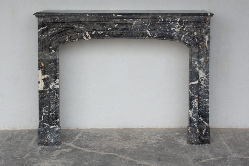19th c Italian Marble Camino