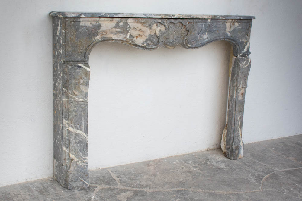 18th c Marble Mantel from a Parisian Apartment - image 2