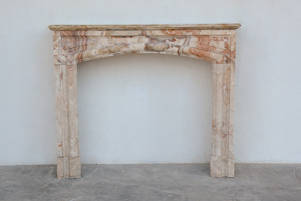 19th c. Marble Cheminee from a Maison de Ville in Nimes, France