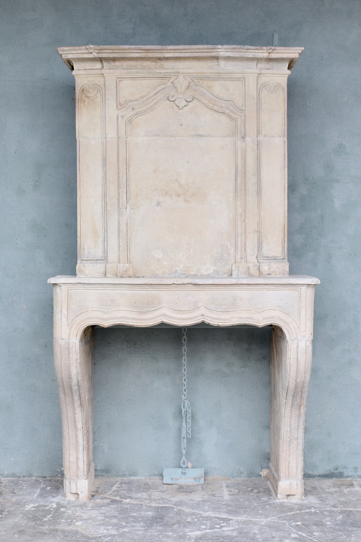 Early 18th c. Cheminée from a Maison de Bourg in Angers, a town in the Anjou region of France