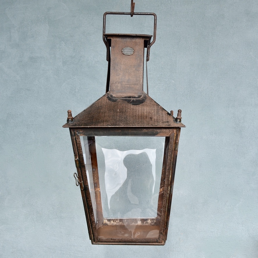 19th c. Tole Lantern