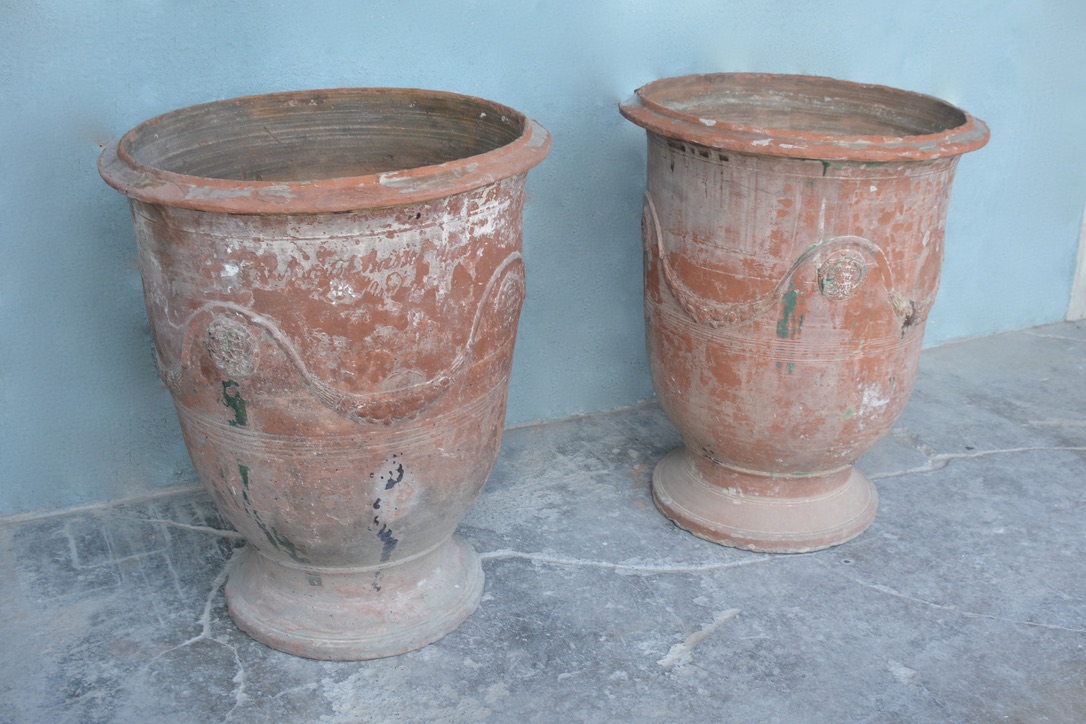 Pair of Vase d'Anduze signed by Boisset. Circa 1860 - image 3