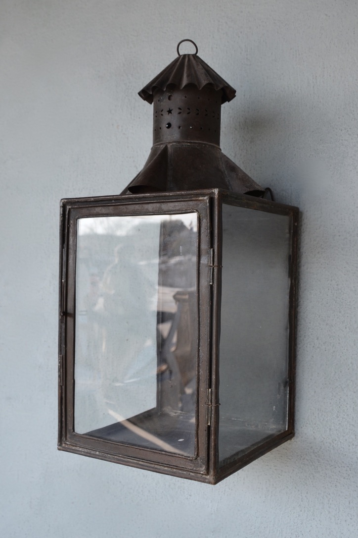 Antique Tole Lantern - image 3