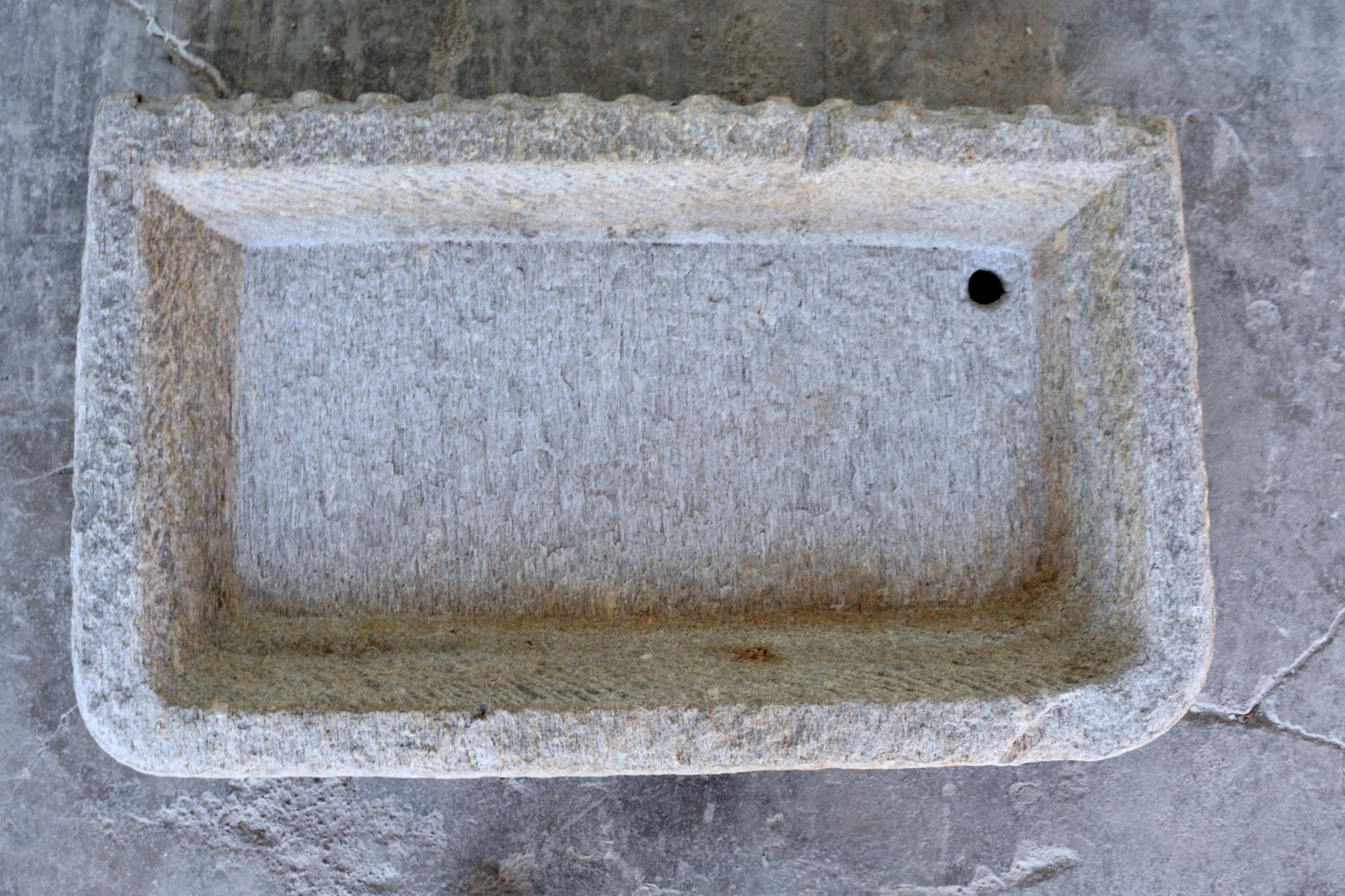 17th c. Stone Lavello from the Piemonte region of Italy