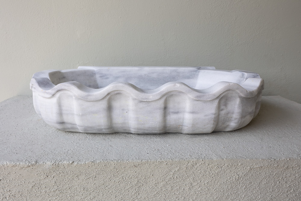 Late 18th c Italian Marble Sink