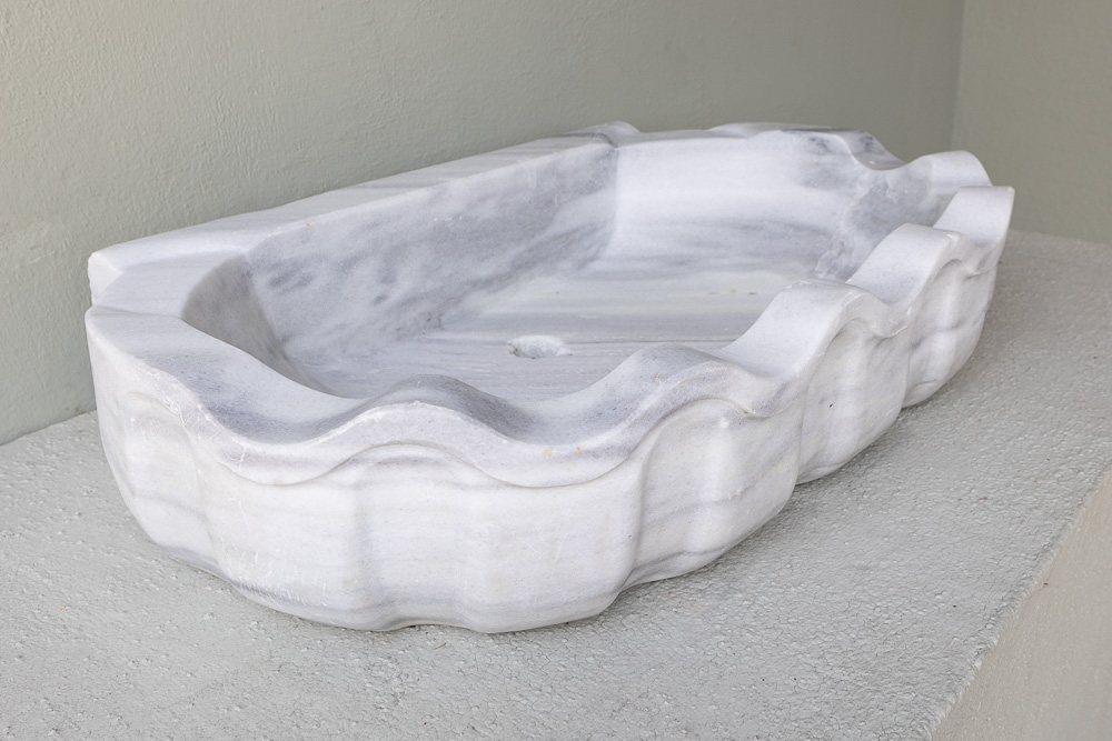 Late 18th c Italian Marble Sink - image 3
