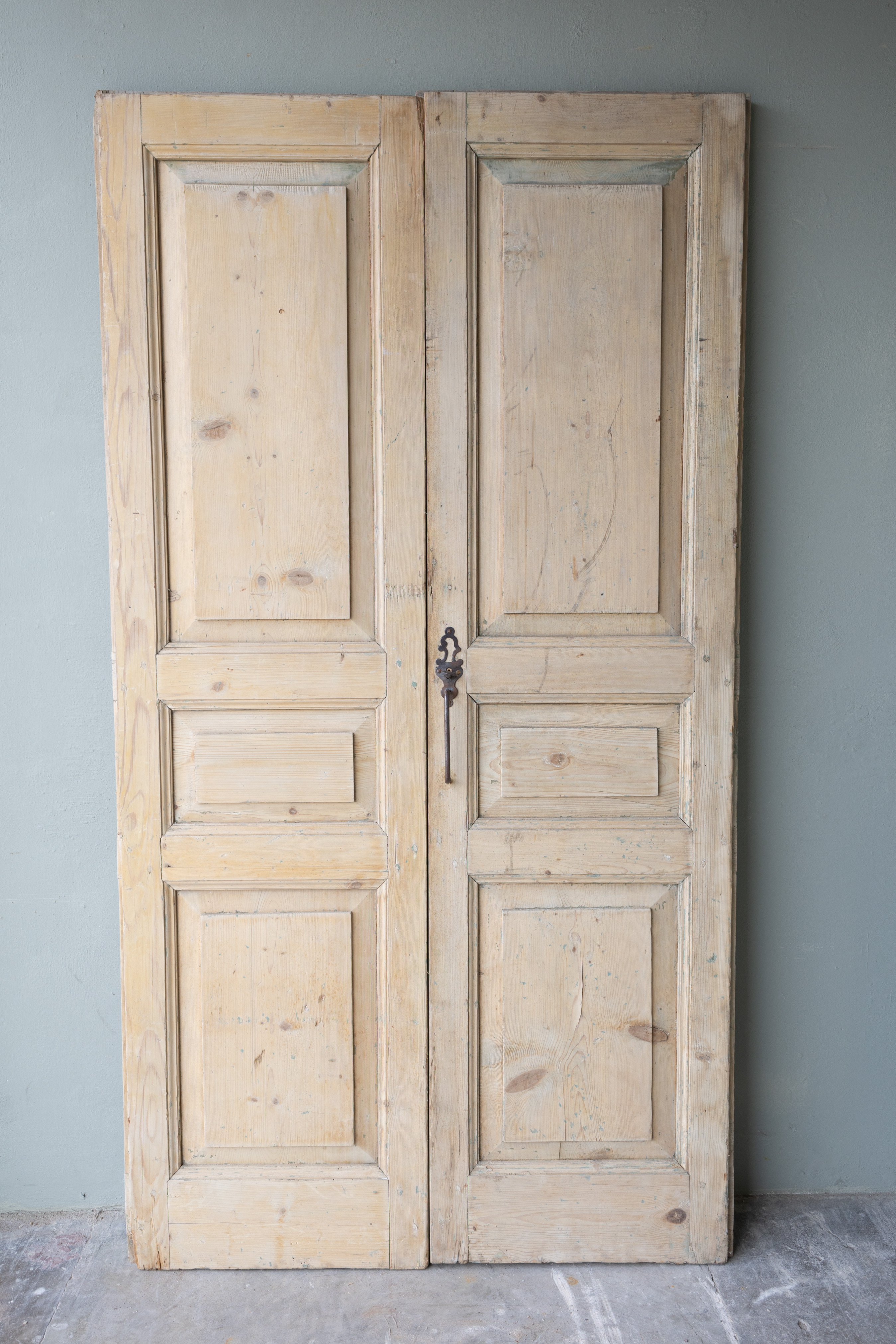 Pair 19th c Doors from the South of France