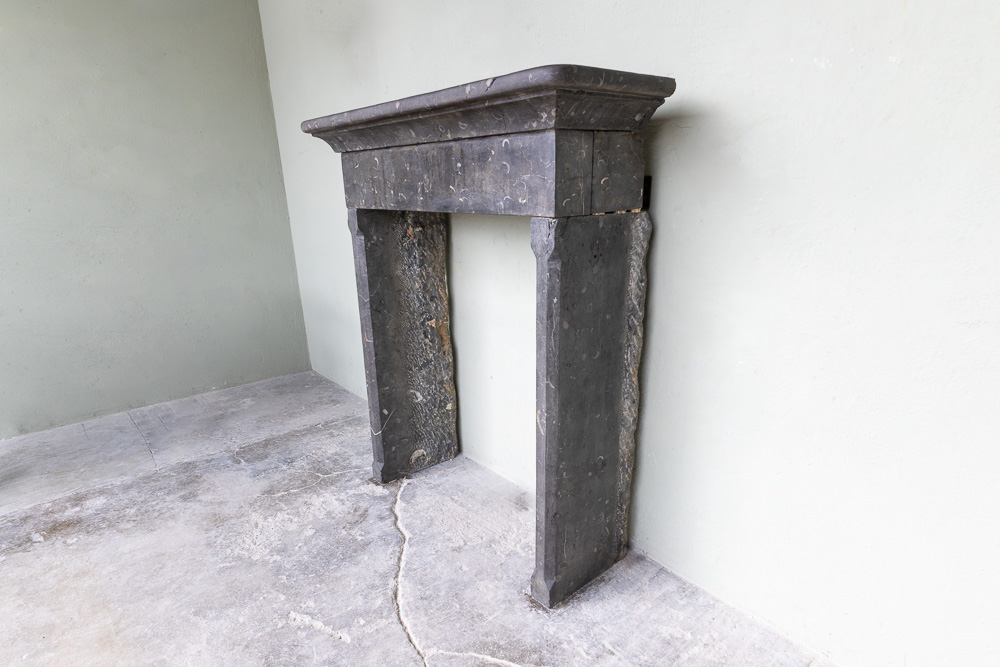 Early 19th c Mantle from a Petite Chateau near Flavigny-sur-Ozerain, a commune in the Bourgogne region of France